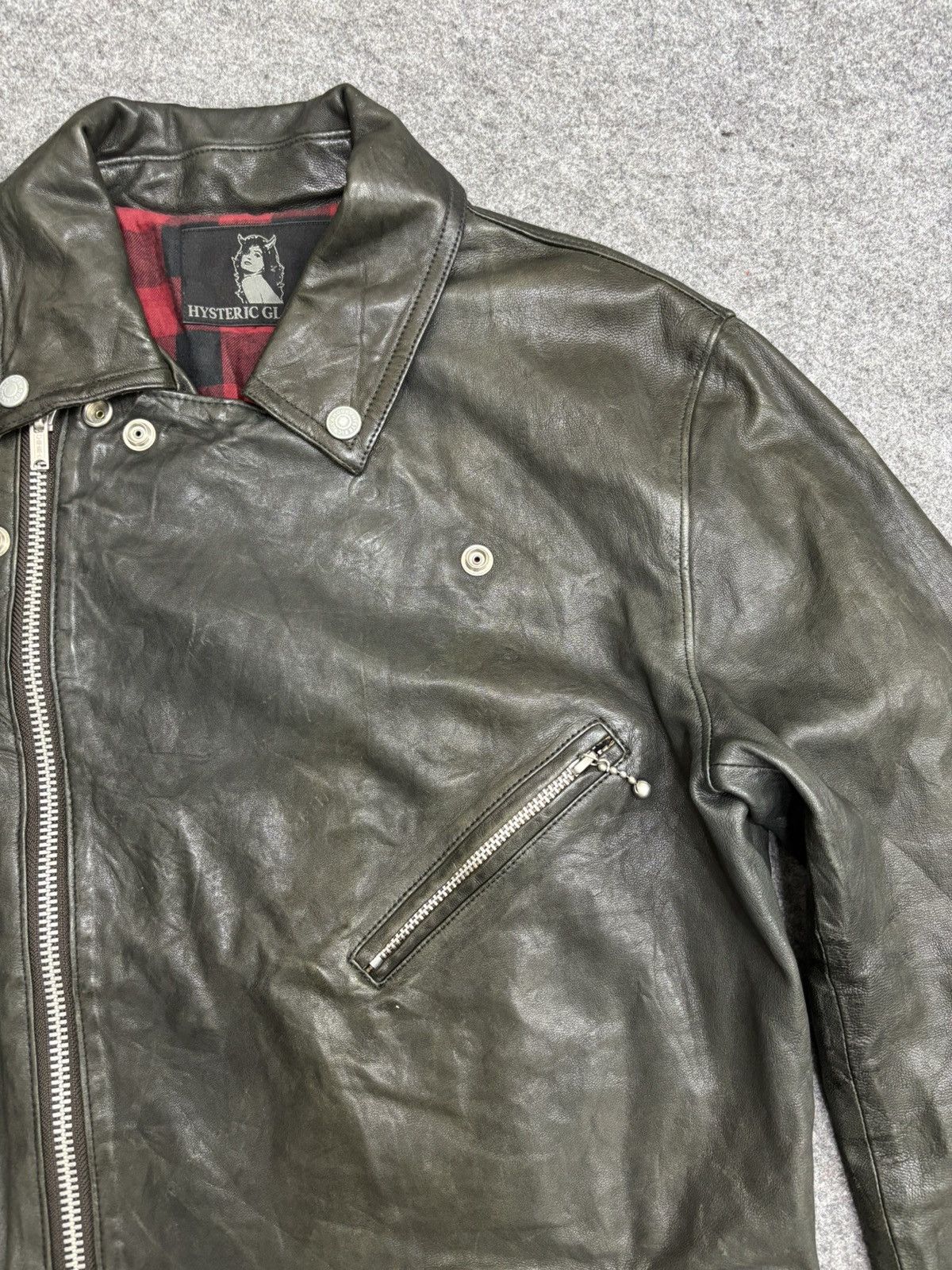 Hysteric Glamour 💥Archival💥Vtg Hysteric Glamour Sheepskin Biker Jacket F592 Size US M / EU 48-50 / 2 - 5 Thumbnail