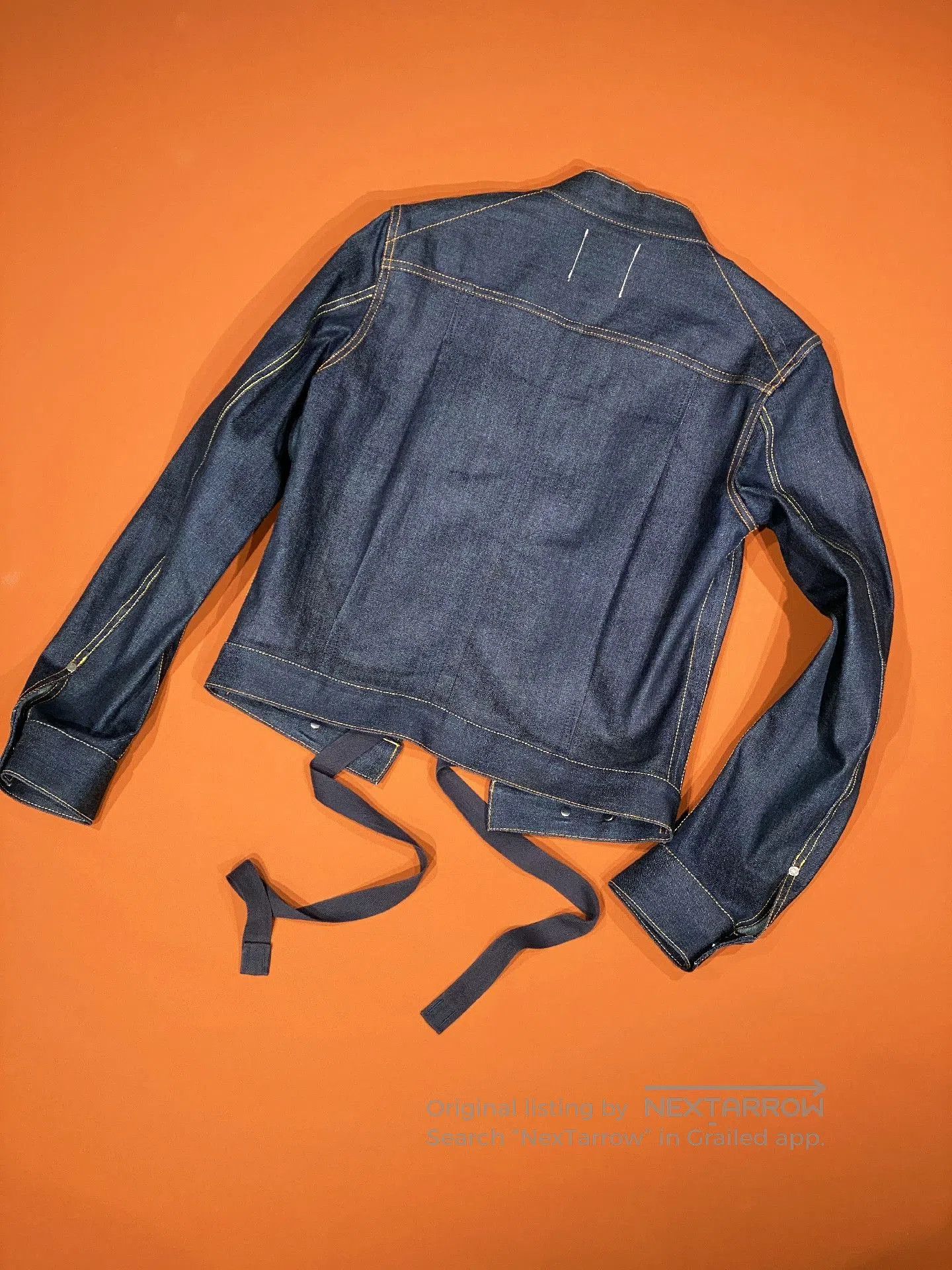 Takahiromiyashita The Soloist. TAKAHIROMIYA.SHITA Denim Jacket. Size US S / EU 44-46 / 1 - 2 Thumbnail