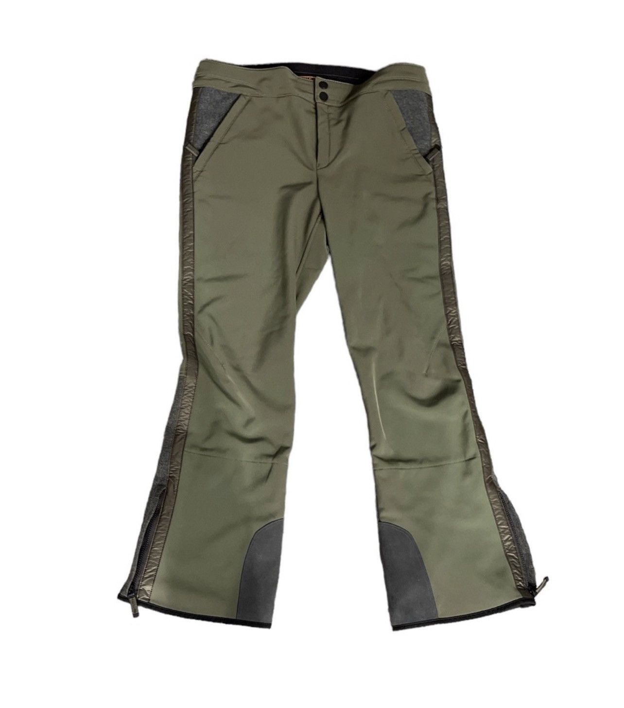 image of Women’S Frauenschuh Ski Pants Size 5 Olive Green, Women's