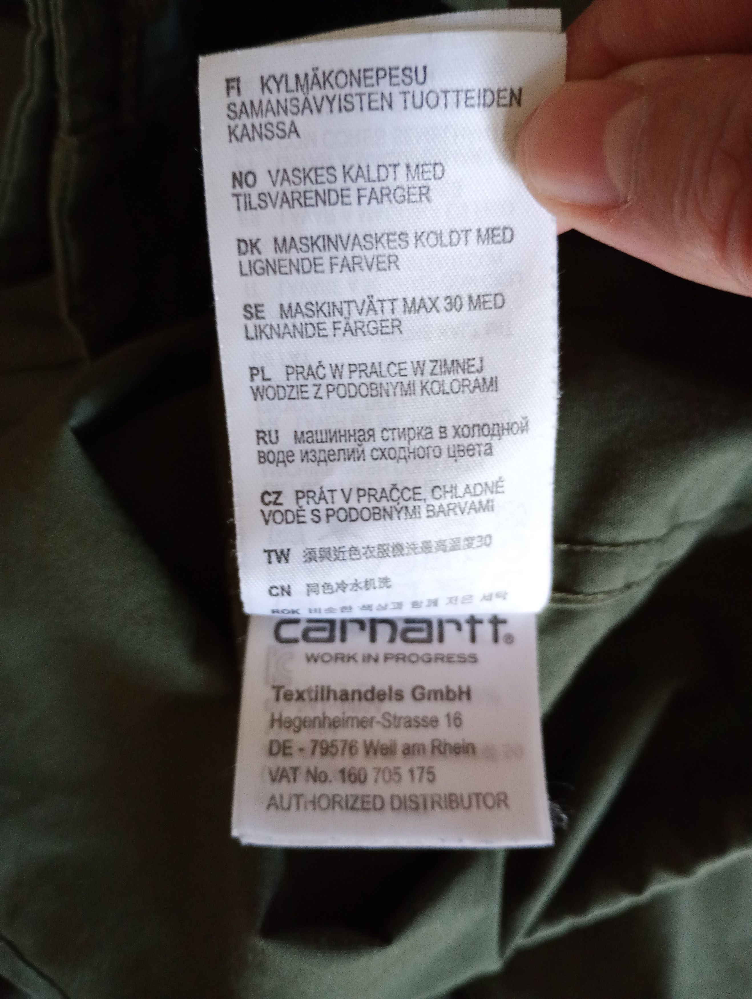 Carhartt Wip Carhartt Wip Battle parka Size US S / EU 44-46 / 1 - 10 Thumbnail
