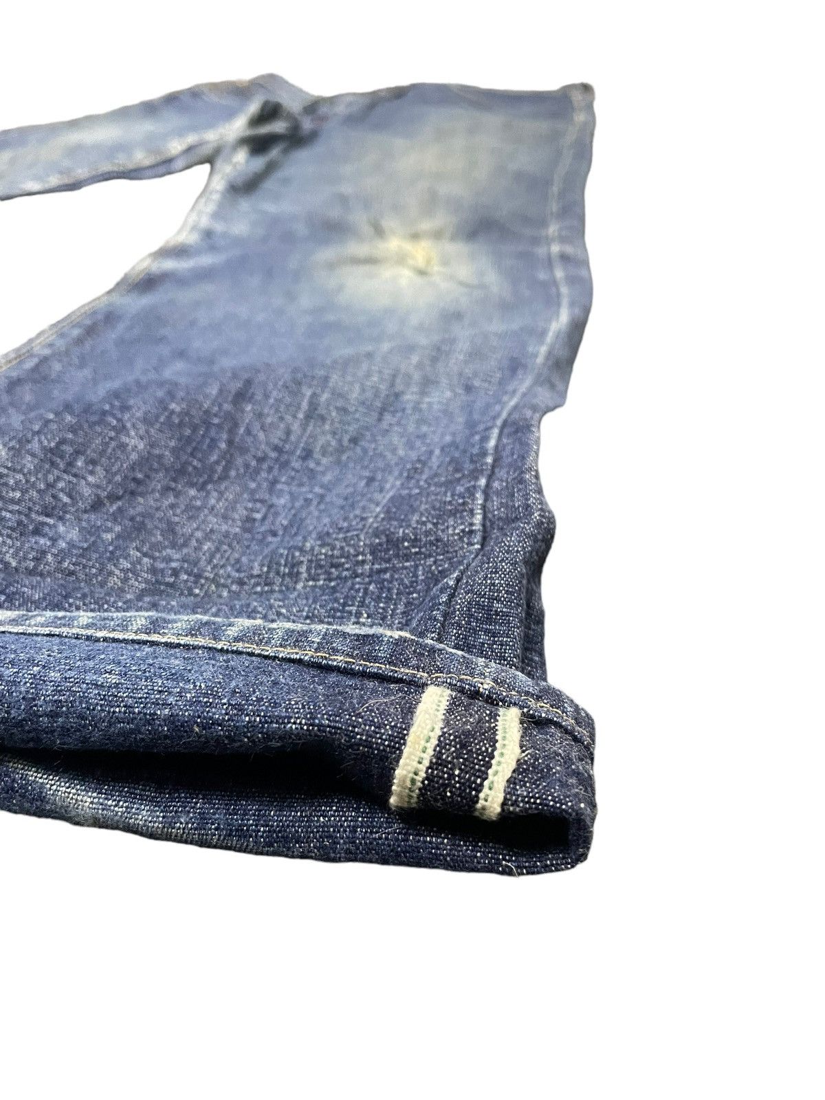 Sugar Cane Vintage Sugarcane Okinawa Selvedge Distresed Denim Size US 32 / EU 48 - 4 Thumbnail