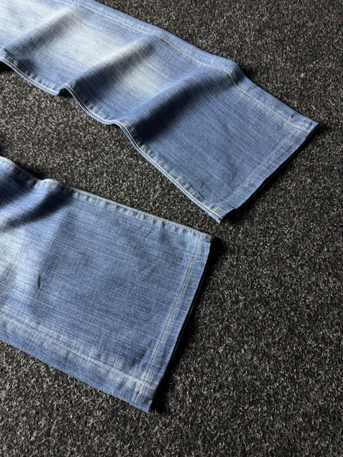 7 For All Mankind 7 For All Mankind Bootcut Wide Leg Vintage Blue Denim Jeans Size 30" / US 8 / IT 44 - 4 Thumbnail