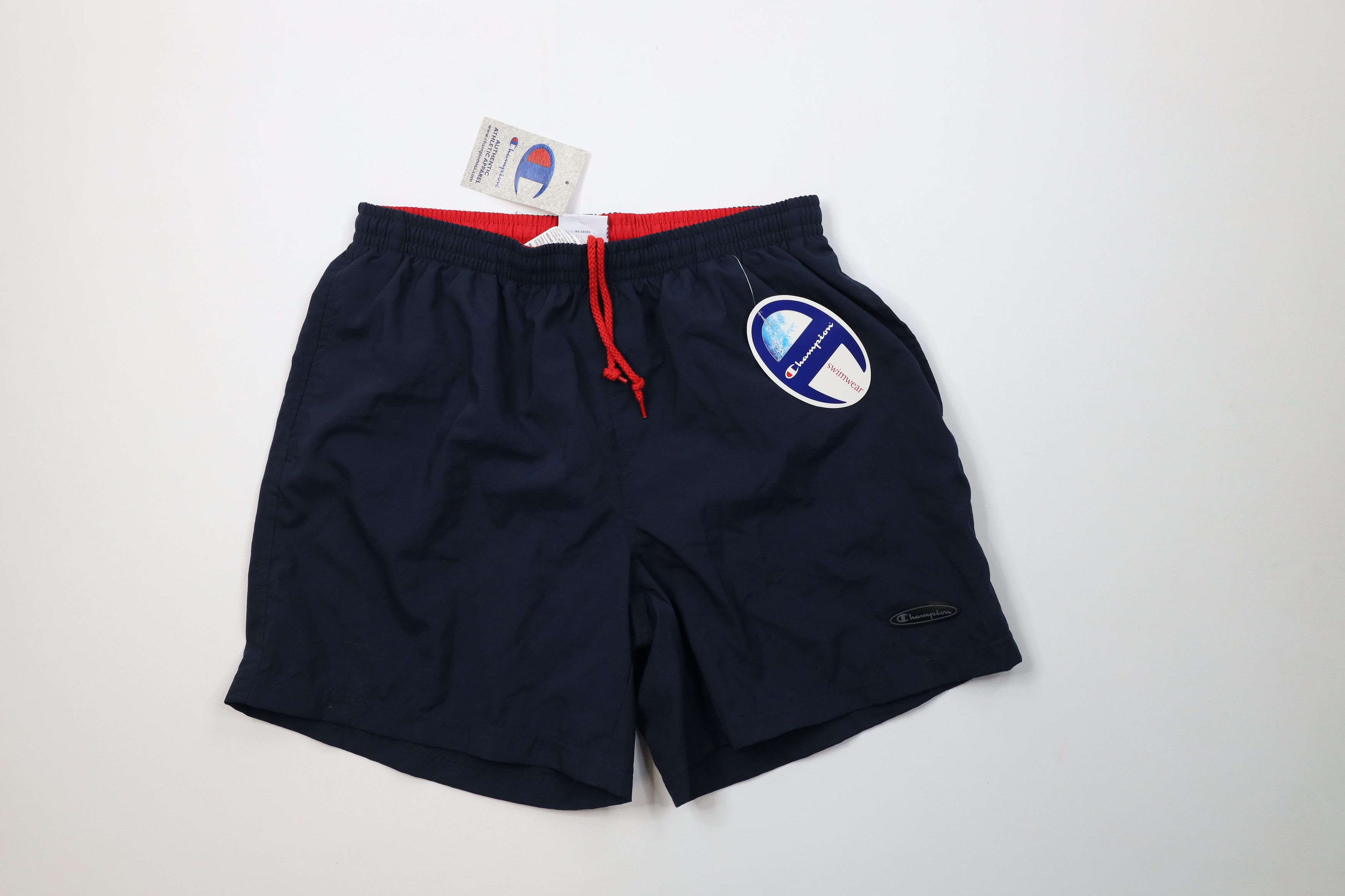 Champion Deadstock Vintage Y2K 2002 Champion Lined Shorts Swim Trunks Size US 34 / EU 50 - 1 Thumbnail