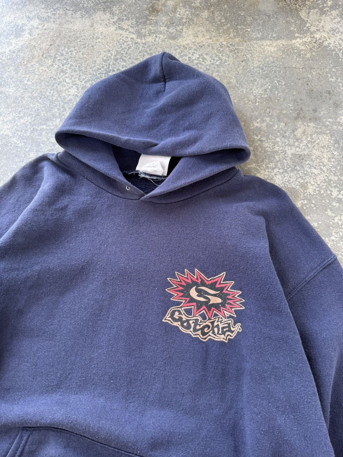 Gotcha × Vintage Vintage 90’s Gotcha Hoodie Size US M / EU 48-50 / 2 - 4 Thumbnail