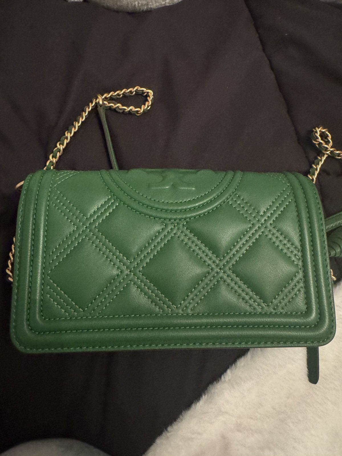 Tory Burch Tory Burch Fleming shoulder bag in Green Size ONE SIZE - 1 Thumbnail