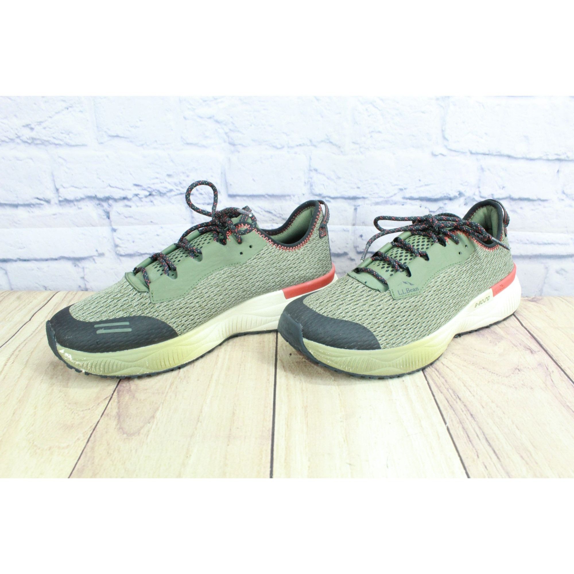 L.L. Bean LL Bean Dirigo Green Mesh Lace-Up Lightweight Sneakers Size US 10 / EU 43 - 3 Thumbnail