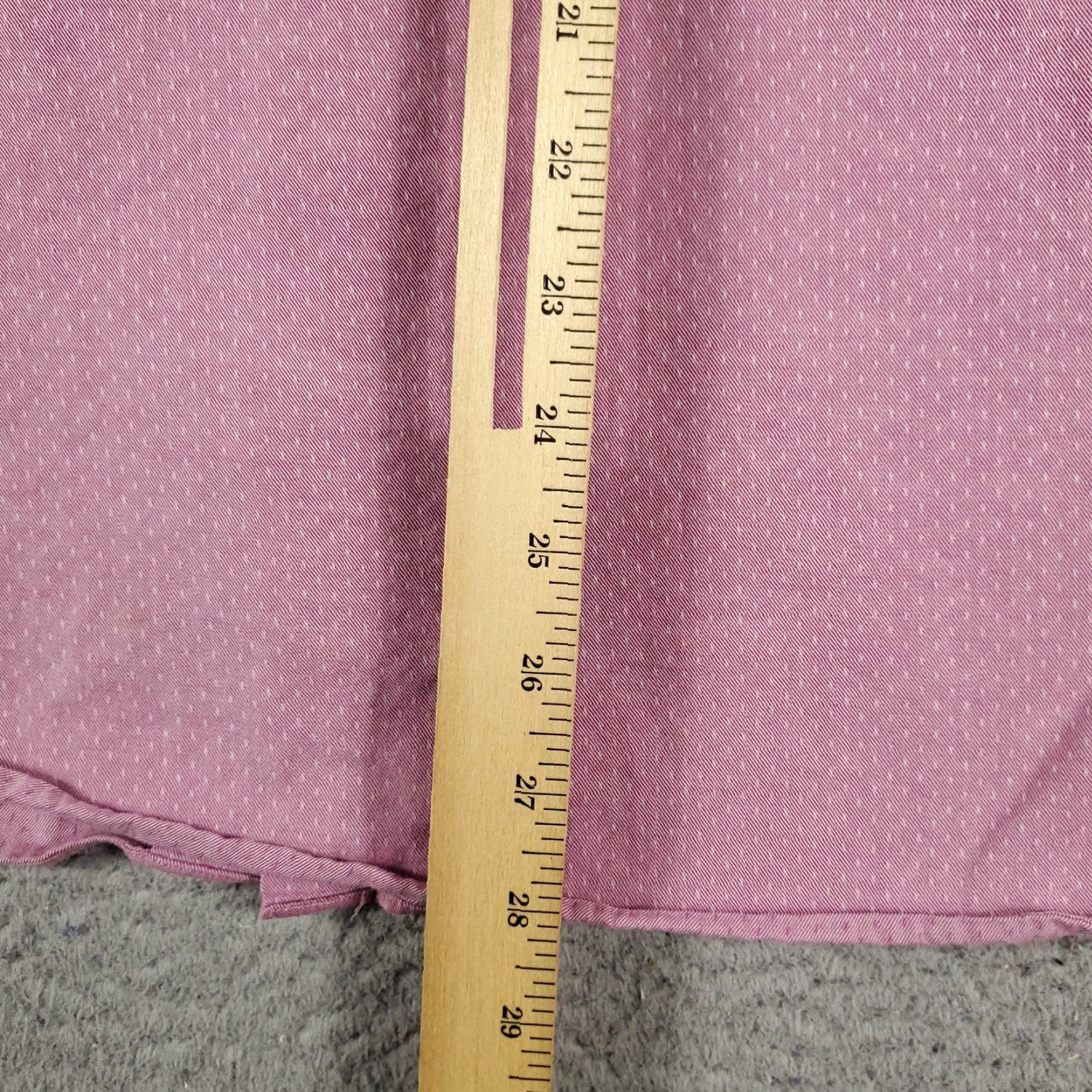 Ben Sherman VINTAGE Ben Sherman Shirt Mens Size 16 Purple Dress Button Up Long Sleeve Size 42R - 6 Thumbnail