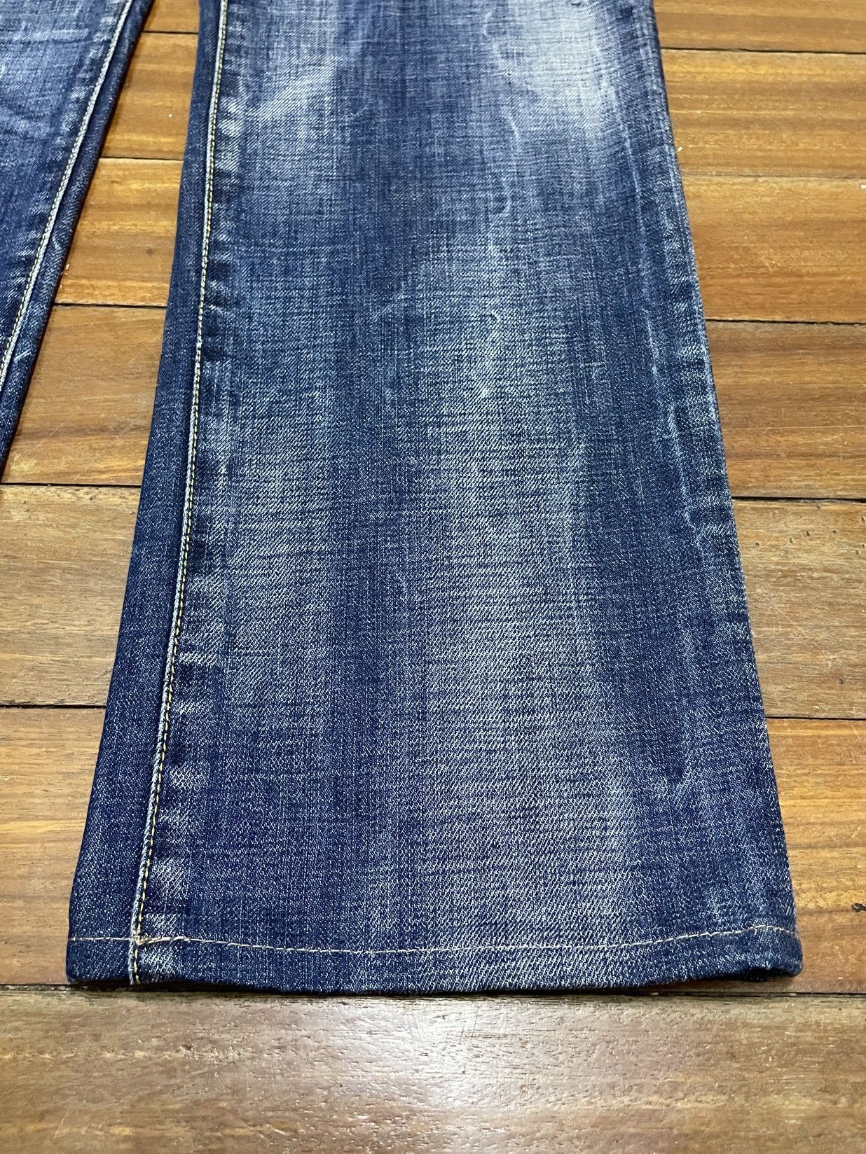 Energie Rare Design Vintage Brand Energie Distressed Jeans 2000s Size US 31 - 6 Thumbnail