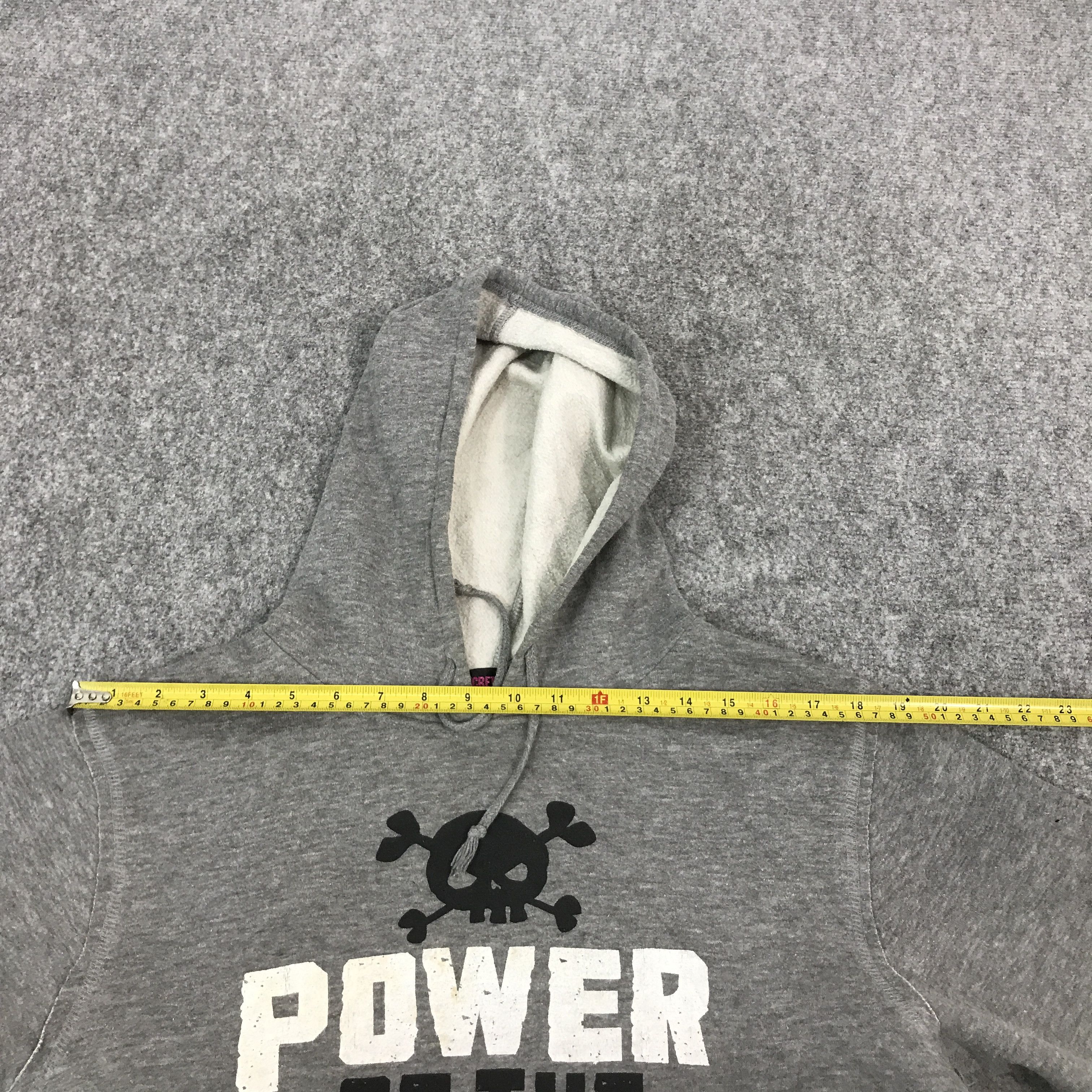 Japanese Brand punk hoodie power of the living sweatshirts Size US M / EU 48-50 / 2 - 8 Thumbnail
