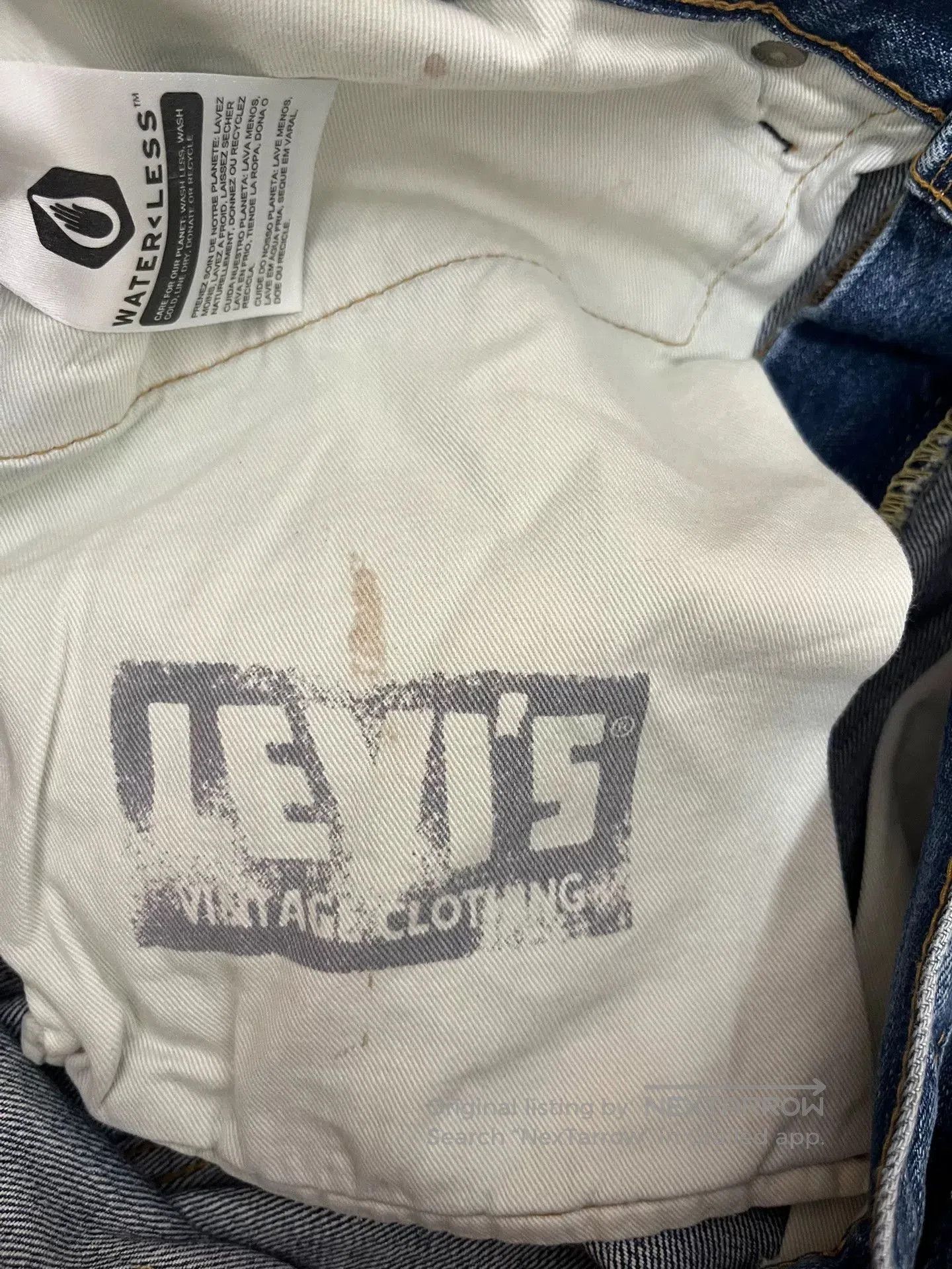 Levi's vintage distressed denim jeans by levi's. Size US 31 - 4 Thumbnail
