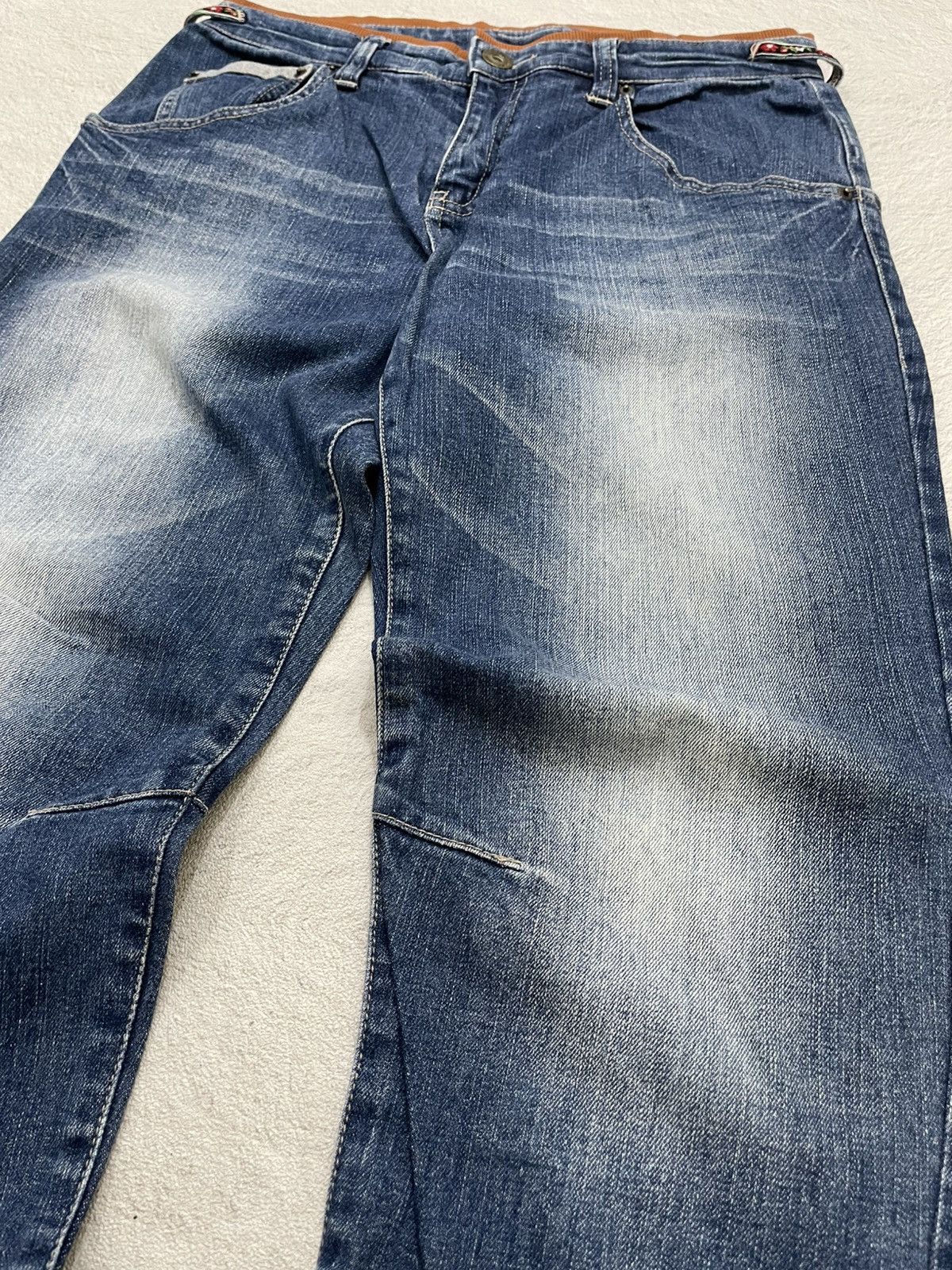 Hysteric Glamour 2000s Blue Jeans Stonewash Y2K Size 30" / US 8 / IT 44 - 3 Thumbnail