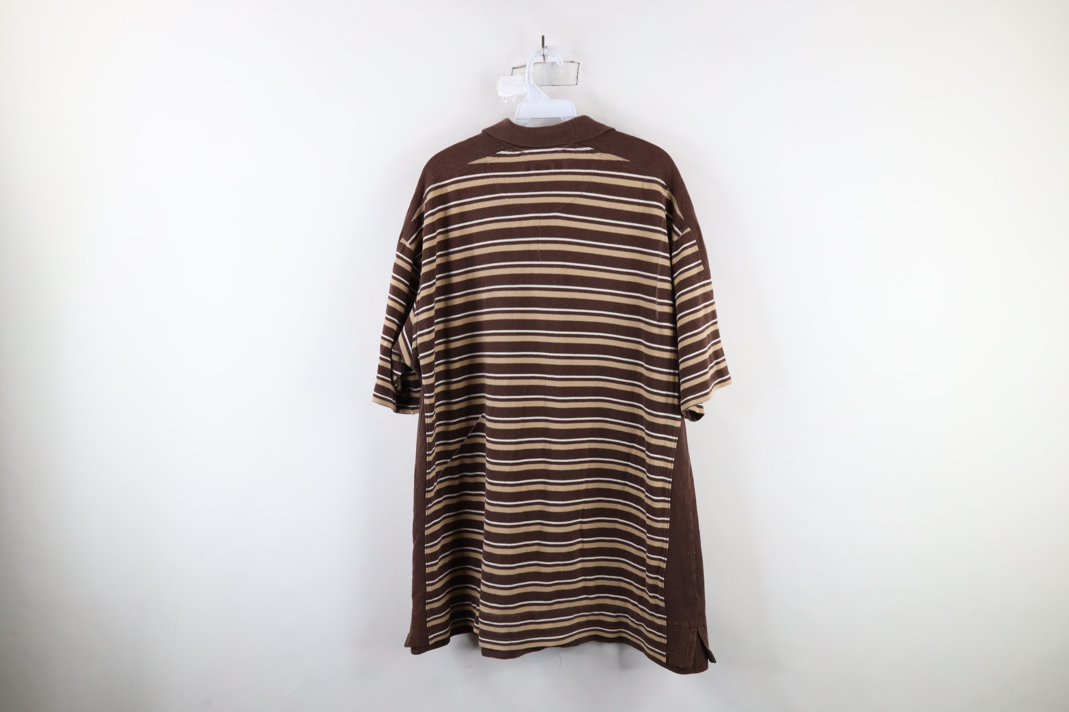Marithe + Francois Girbaud × Vintage Vintage 90s Marithe Francois Girbaud Striped Polo Shirt Size US XL / EU 56 / 4 - 12 Thumbnail