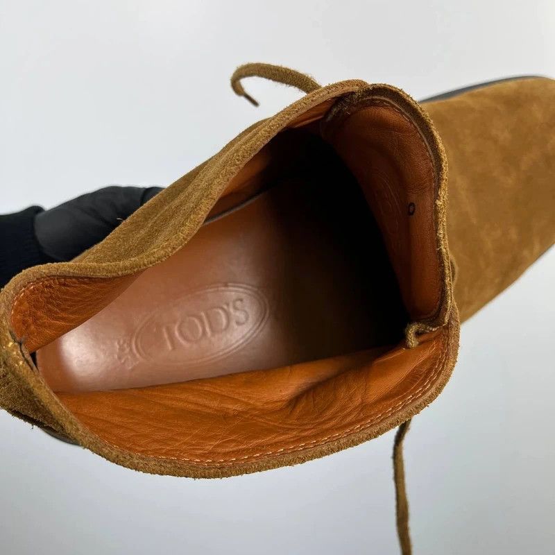 Tod's Tod’s Brown Suede Chukka Boots US 9 EU 42 Made In Italy Size US 9 / EU 42 - 11 Thumbnail