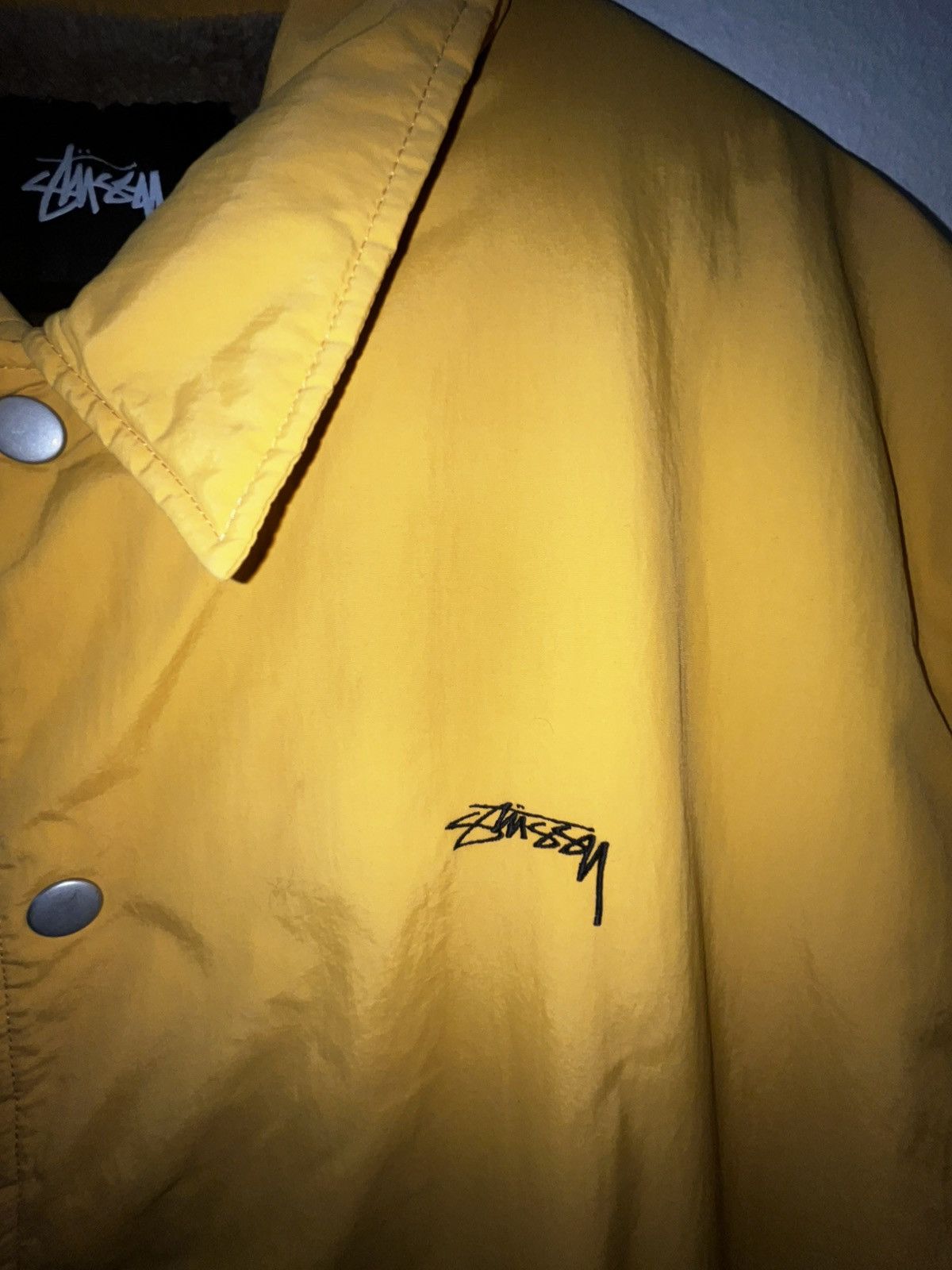 Stussy Stussy Faux Fur Lined Coach Jacket Size US XL / EU 56 / 4 - 4 Thumbnail