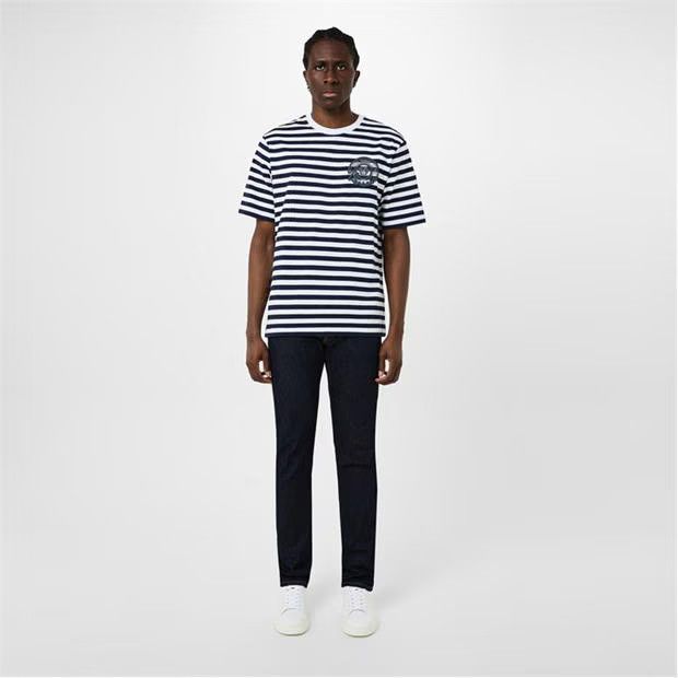 Versace o1g2r1mq0824 T-Shirts in White & Blue Size US S / EU 44-46 / 1 - 6 Thumbnail