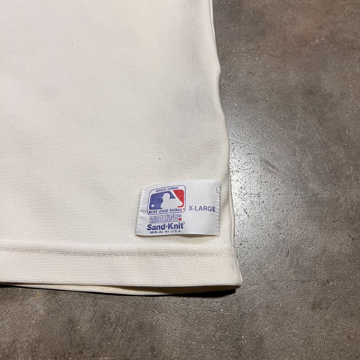 MLB Vintage 80s St Louis Cardinals Sand Knit Jersey Raglan MLB Size US XL / EU 56 / 4 - 3 Thumbnail