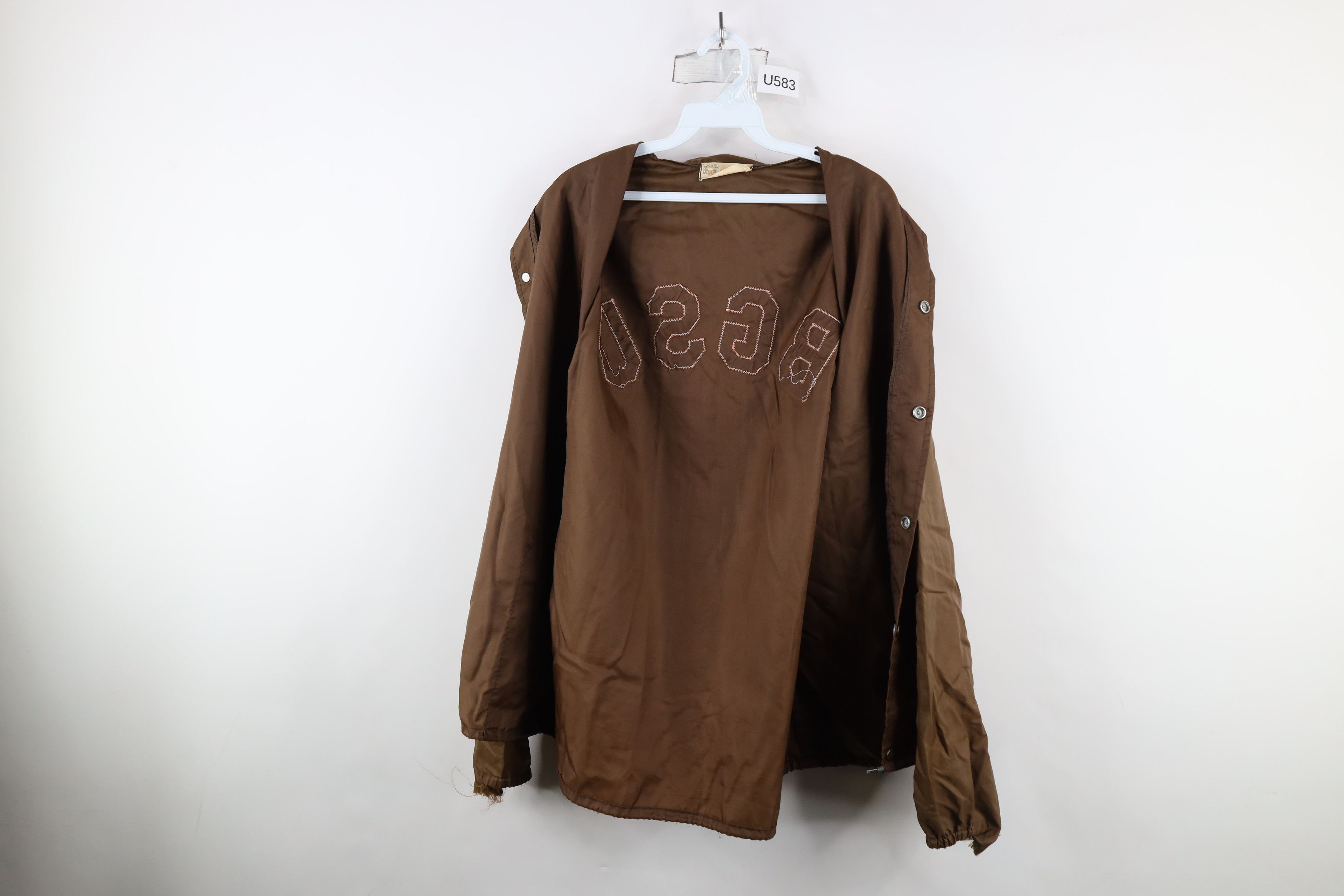 Vintage Vintage 70s Bowling Green State University Coach Jacket USA Size US L / EU 52-54 / 3 - 10 Thumbnail