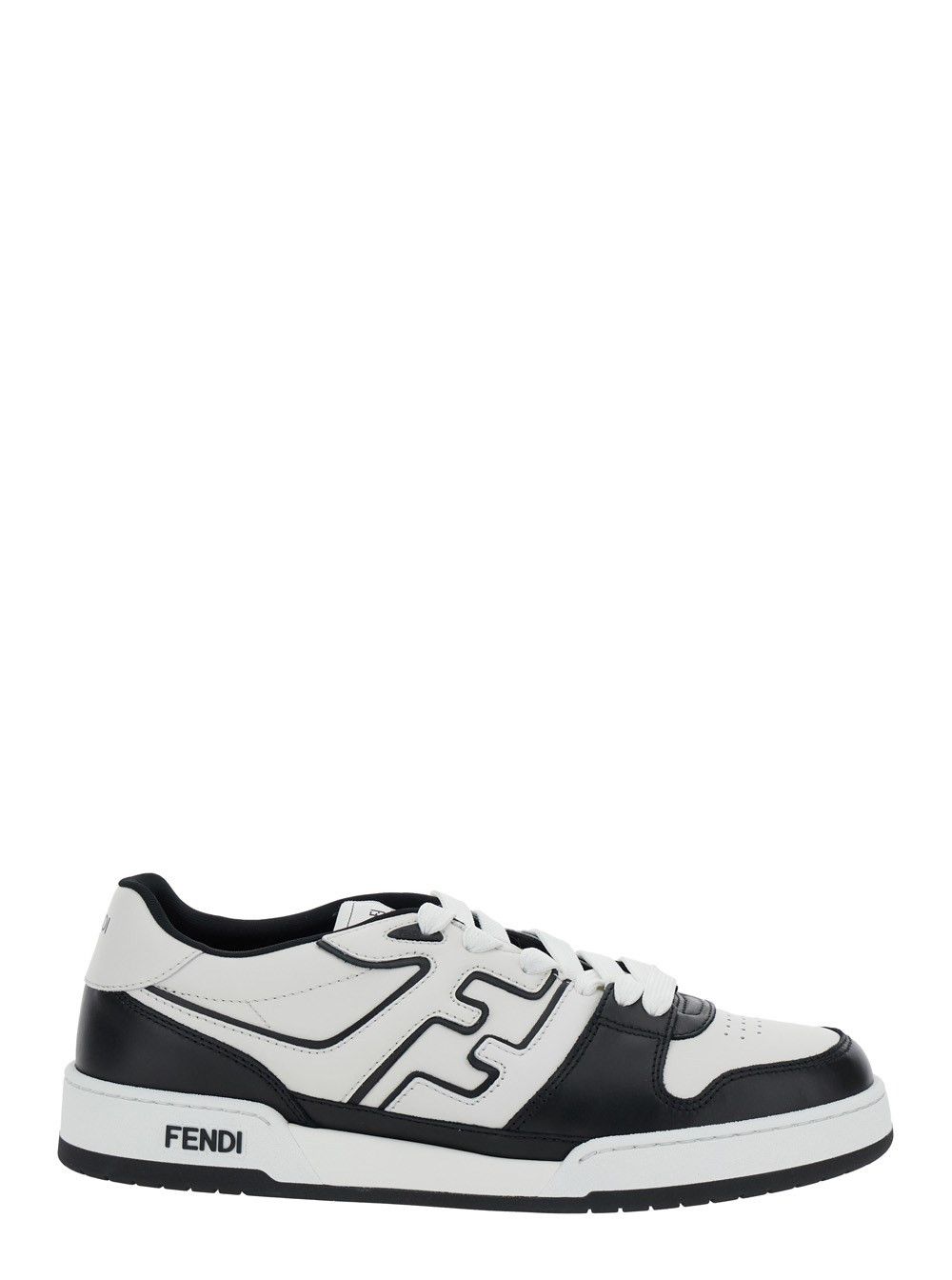 Fendi o1s1wg110426 Low-Top Sneakers in White/Black Size US 11 / EU 44 - 1 Thumbnail