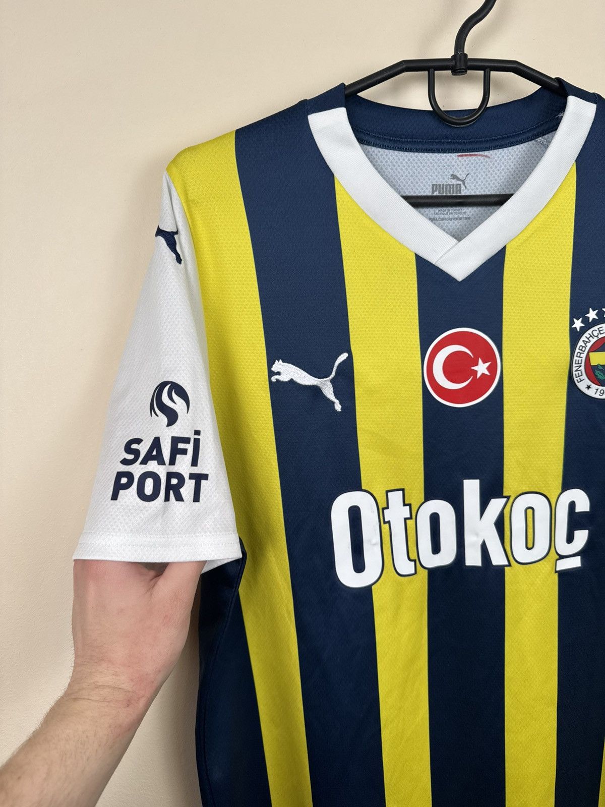 Puma Fenerbahce 2023 2024 Jersey Puma Home Kit Football Soccer M Size US M / EU 48-50 / 2 - 9 Thumbnail
