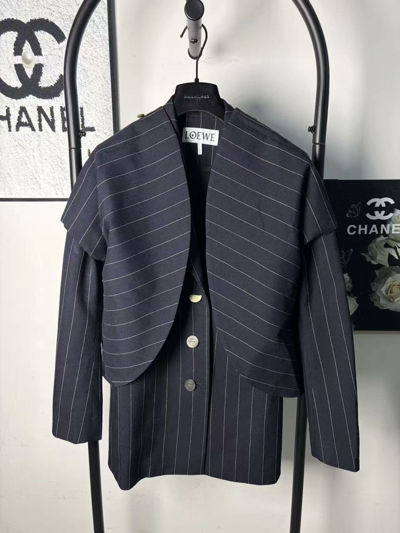 Loewe Loewe Formal Wool White Suit 40r Men Size 40R - 1 Thumbnail