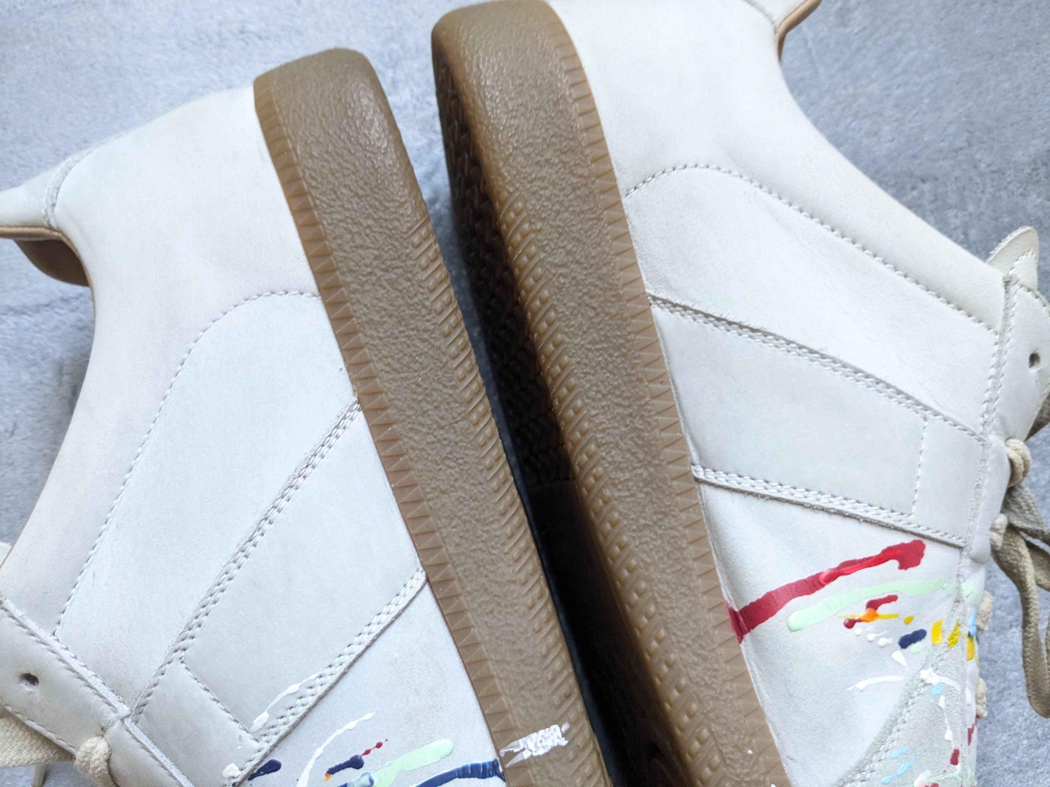 Maison Margiela Maison Margiela Replica GAT Paint Splatter 10 43 Gum Low Size US 10 / EU 43 - 17 Thumbnail
