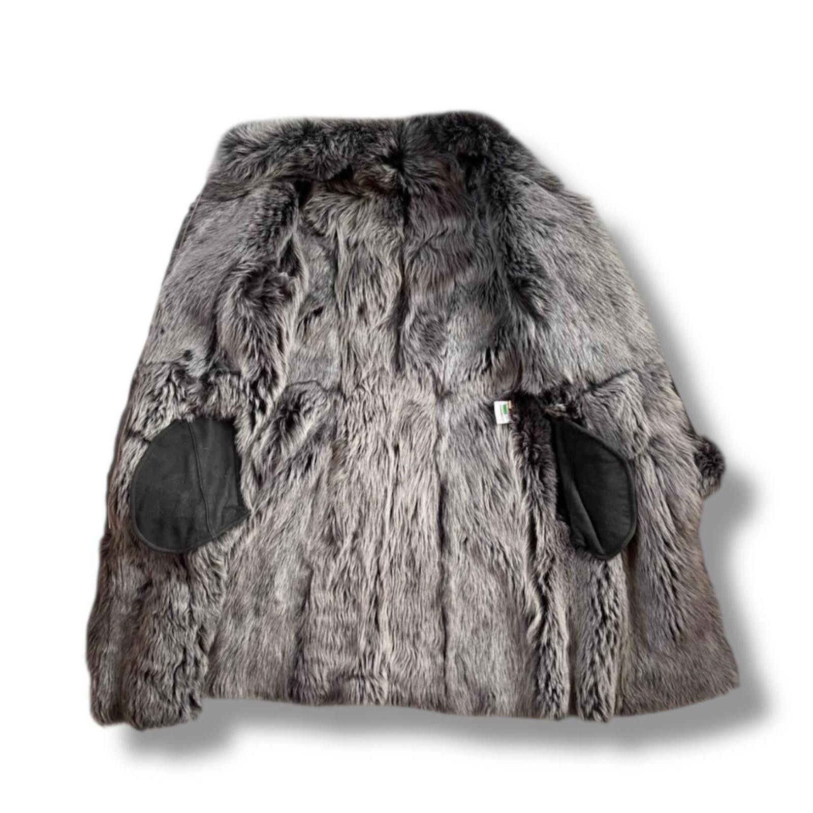 Other Real sheepskin fur fairy grunge vintage black classic coat Size XS / US 0-2 / IT 36-38 - 3 Thumbnail