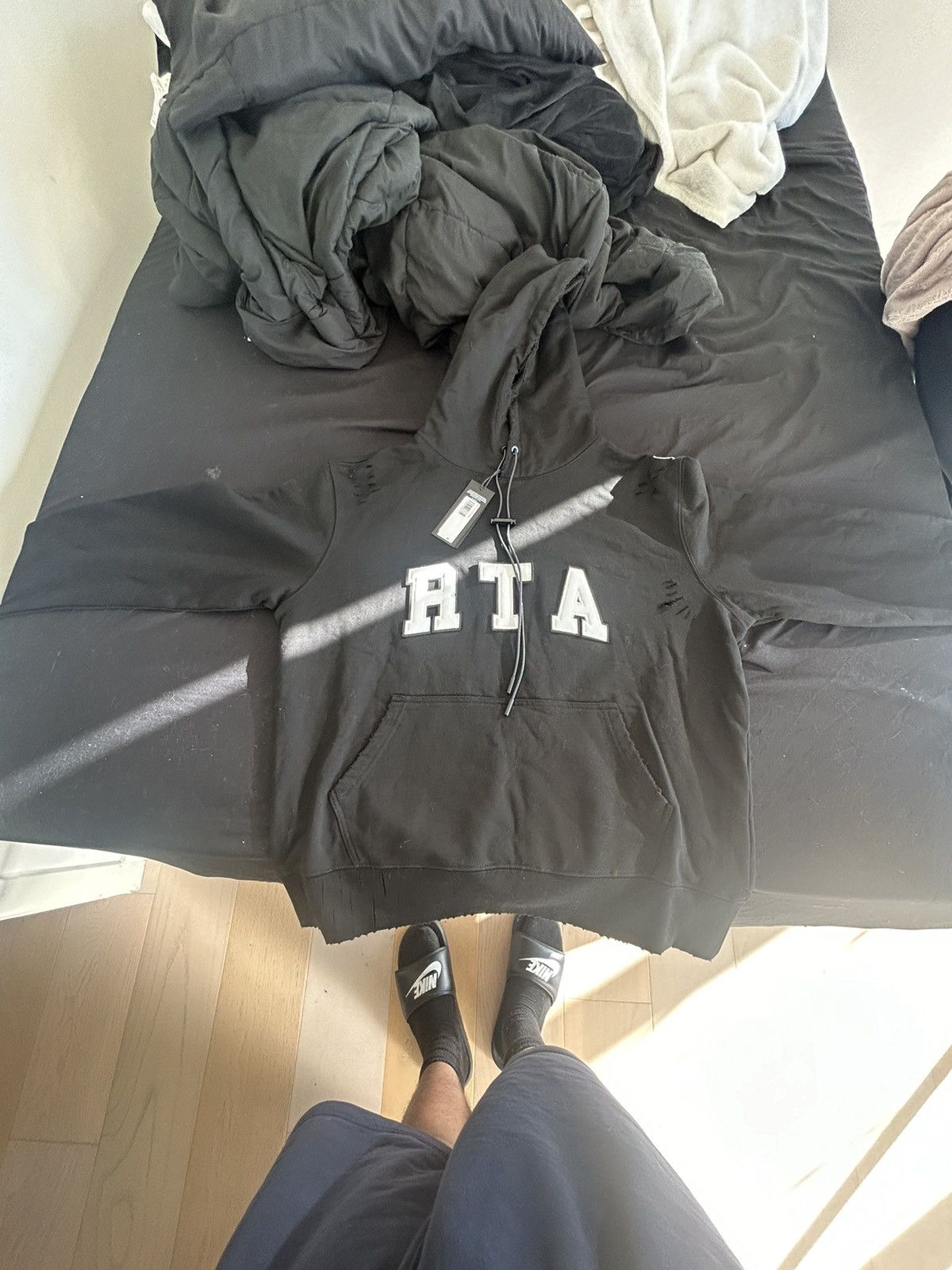 Rta Markus Hoodie Black Rta Hoodie Size US L / EU 52-54 / 3 - 1 Thumbnail