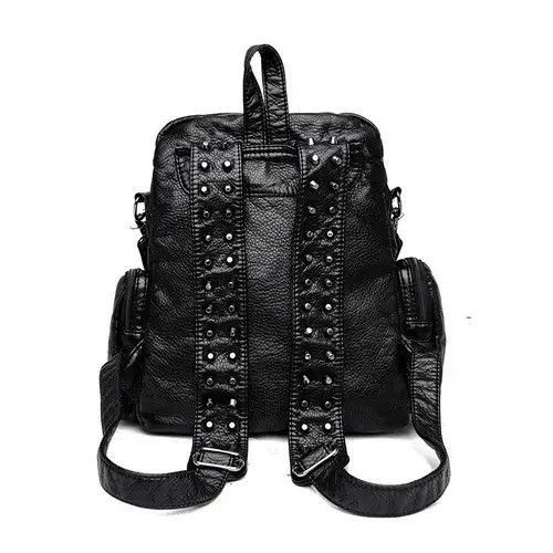 Japanese Brand Soft Leather Lappy Backpack Size ONE SIZE - 2 Thumbnail