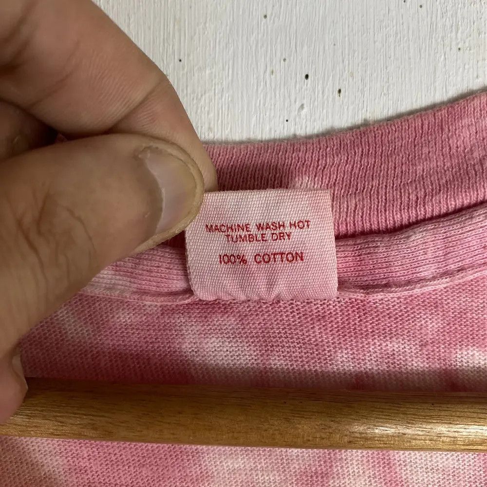 Hanes VINTAGE 80's HAWAII POLYTEES PINK TYE DYE TEE Size US XL / EU 56 / 4 - 9 Thumbnail
