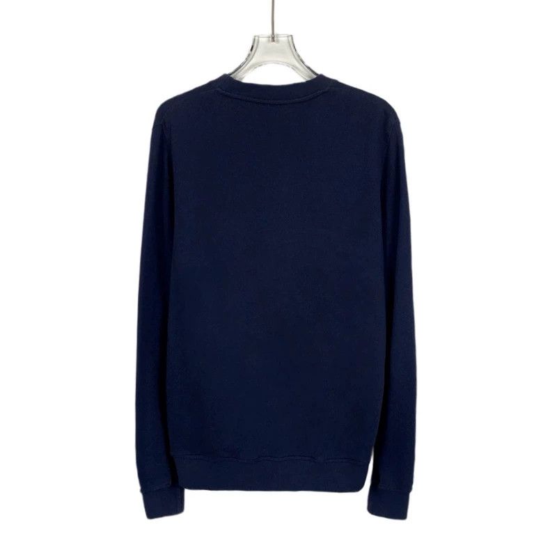 Loewe LOEWE Dark blue logo colored stripe round collar long slee Size S / US 4 / IT 40 - 2 Thumbnail