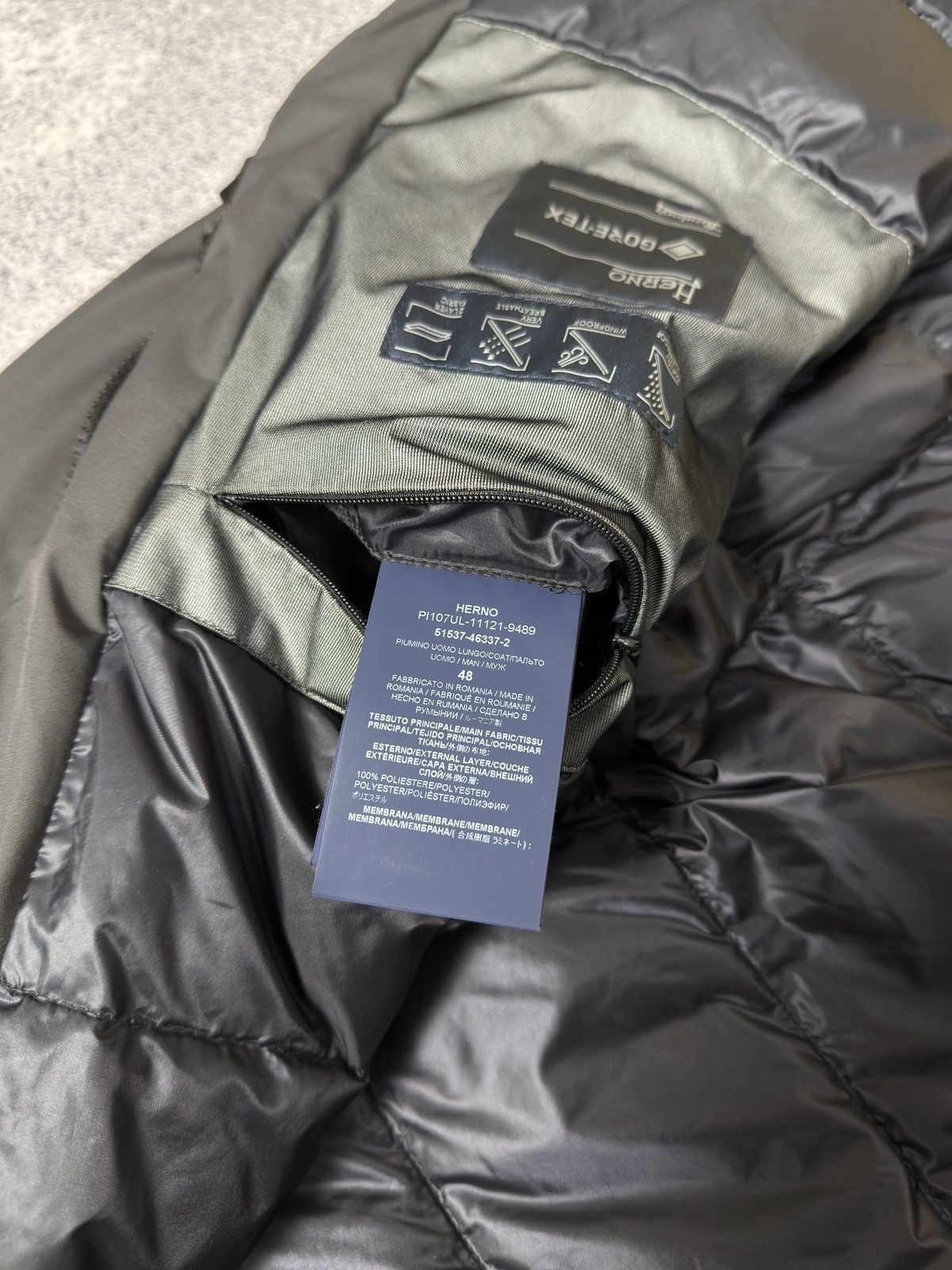 Herno Herno Laminar Gore-Tex Down 2-in-1 Parka Coat PI107UL Size M Size US M / EU 48-50 / 2 - 14 Thumbnail