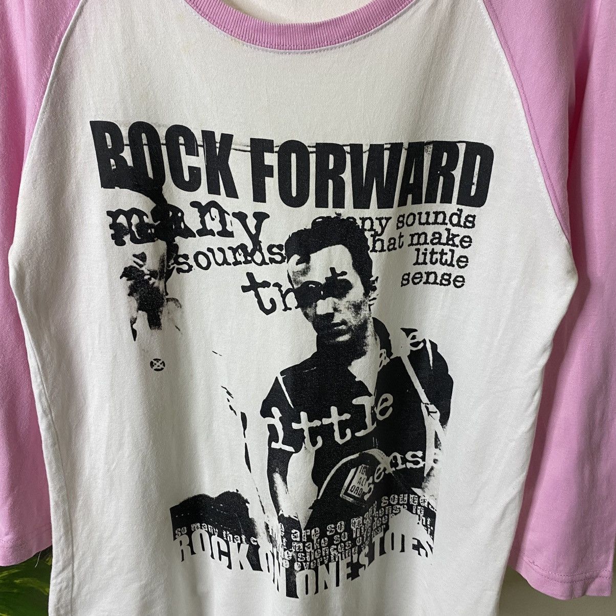 Hysteric Glamour JapanBrand Rock Forward Hysterics Glamour Style Raglan Tee Size US M / EU 48-50 / 2 - 2 Thumbnail