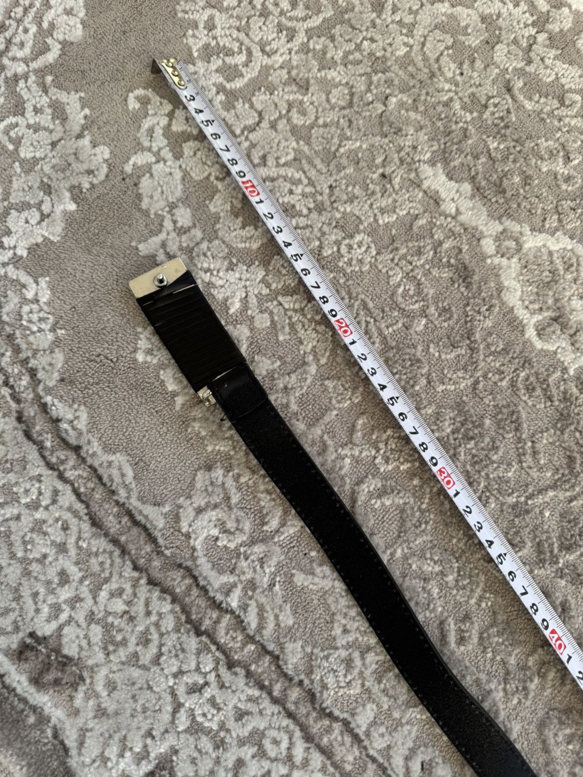 Armani Vintage Armani Monogram Big Buckley Belt Y2K Size ONE SIZE - 8 Thumbnail