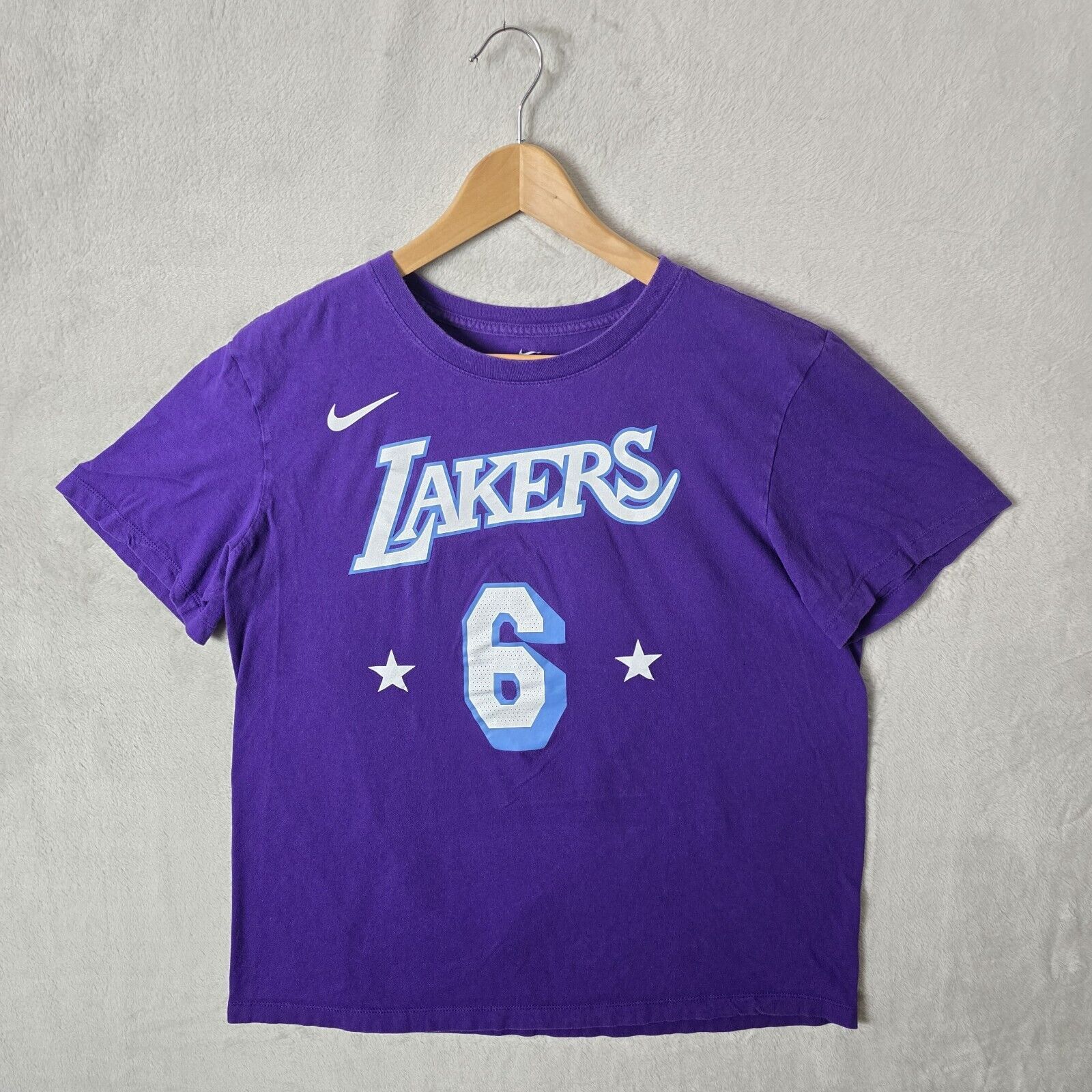 Nike Nike Tee NBA Los Angeles Lakers James 6 Shirt Sz Large Size US L / EU 52-54 / 3 - 2 Thumbnail