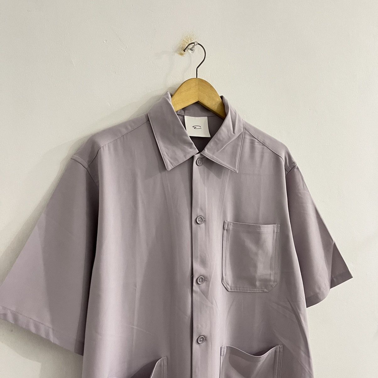Issey Miyake × Japanese Brand E Logo Mono Mart City Boy Oversize Shirt - JUN25 Size US M / EU 48-50 / 2 - 3 Thumbnail