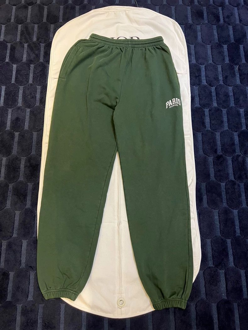 Balenciaga Balenciaga size XXS Limited Edition Dark Green Lettering P Size US 27 - 1 Thumbnail