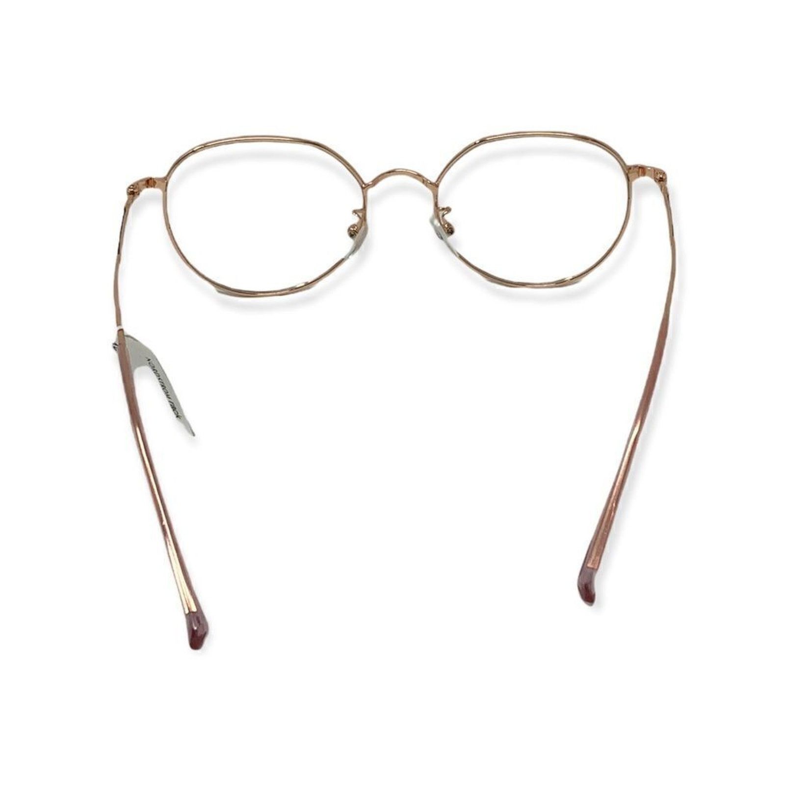 BP. BP 50mm Round Blue Light Filter Wire Frame Glasses Pink NWT Size ONE SIZE - 5 Thumbnail
