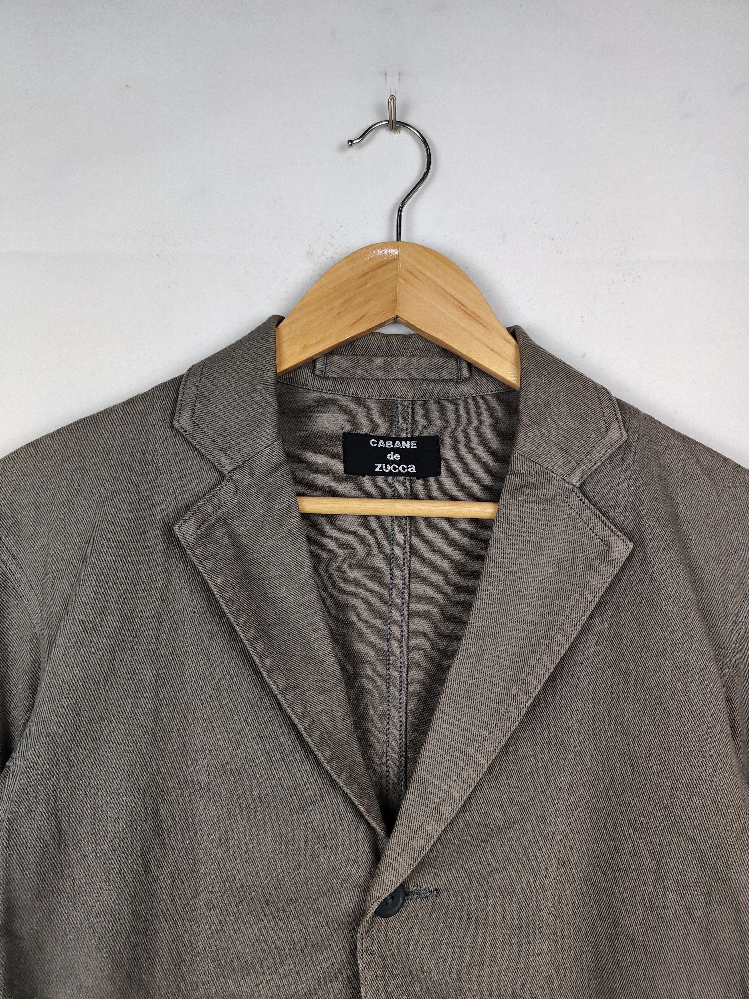 CABANE de ZUCCa × Issey Miyake × Vintage Vintage Cabane de Zucca Chore Jacket Size US L / EU 52-54 / 3 - 2 Thumbnail