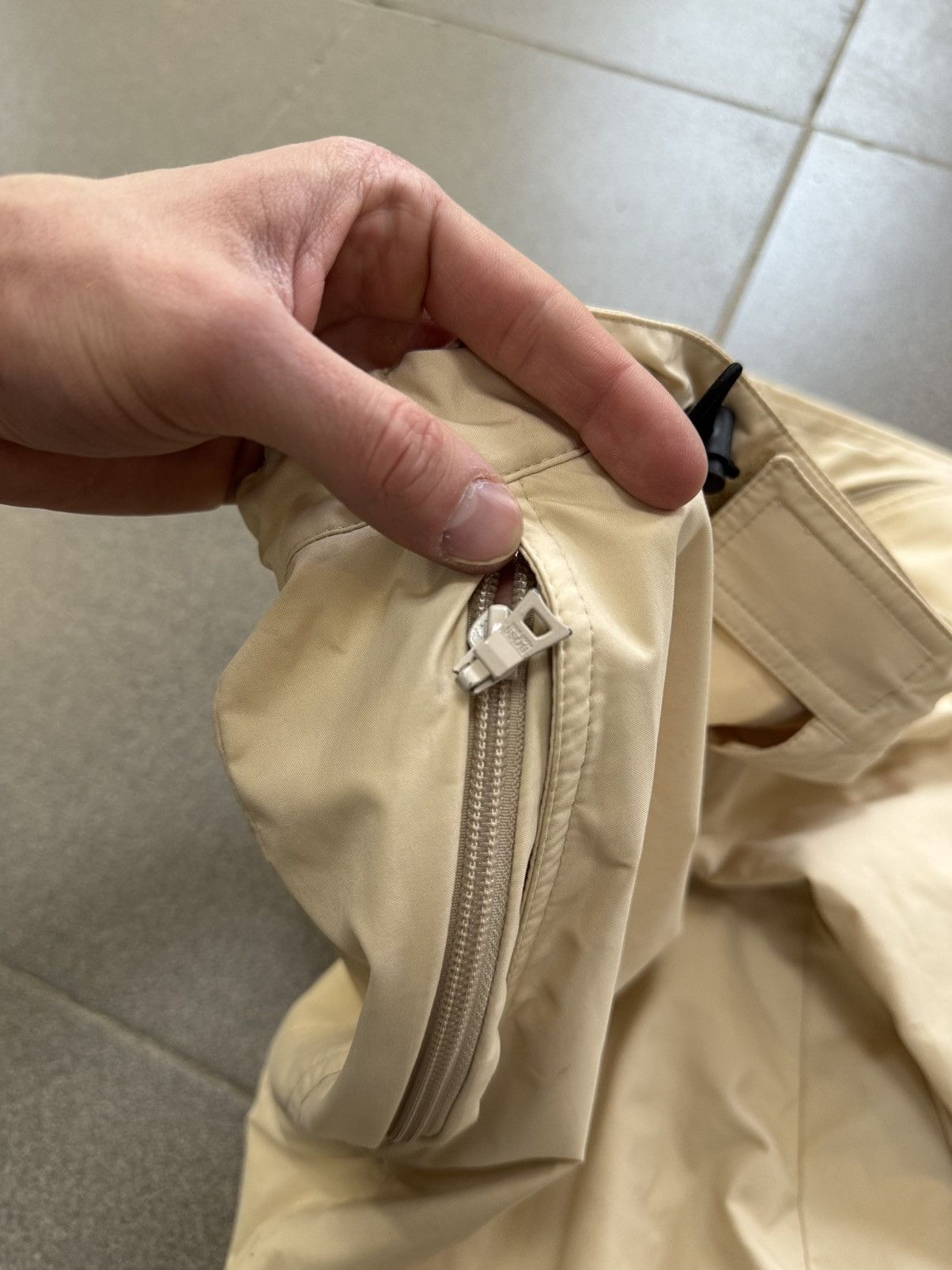 Very crazy Y2K BOSS exclusive nylon side zip pants