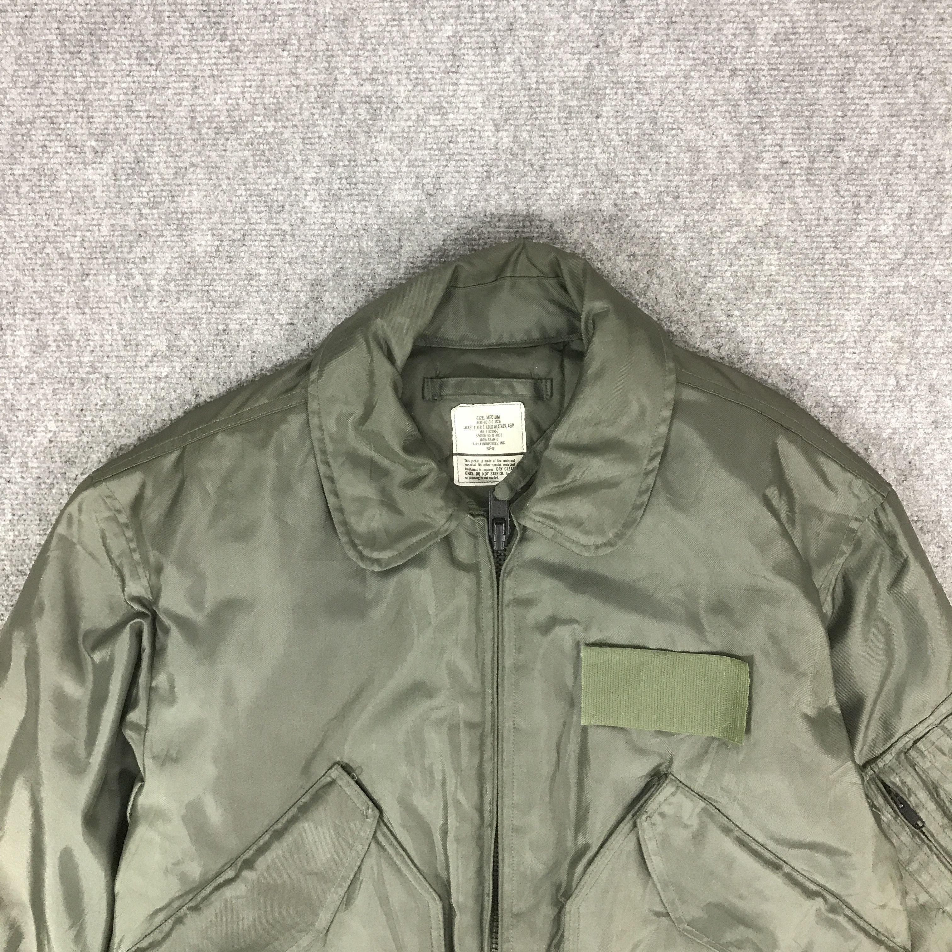 Alpha Industries VTG ALPHA INDUSTRIES BOMBER JACKET K71B26 Size US M / EU 48-50 / 2 - 2 Thumbnail