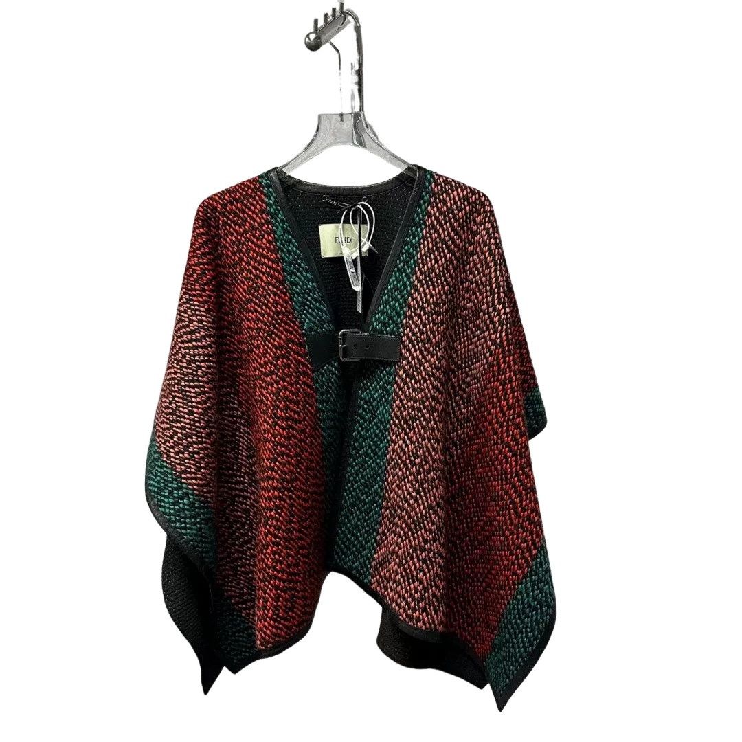 Fendi Fendi Leather Trimmed Buckle Cape Size 38 Size XS / US 0-2 / IT 36-38 - 1 Thumbnail