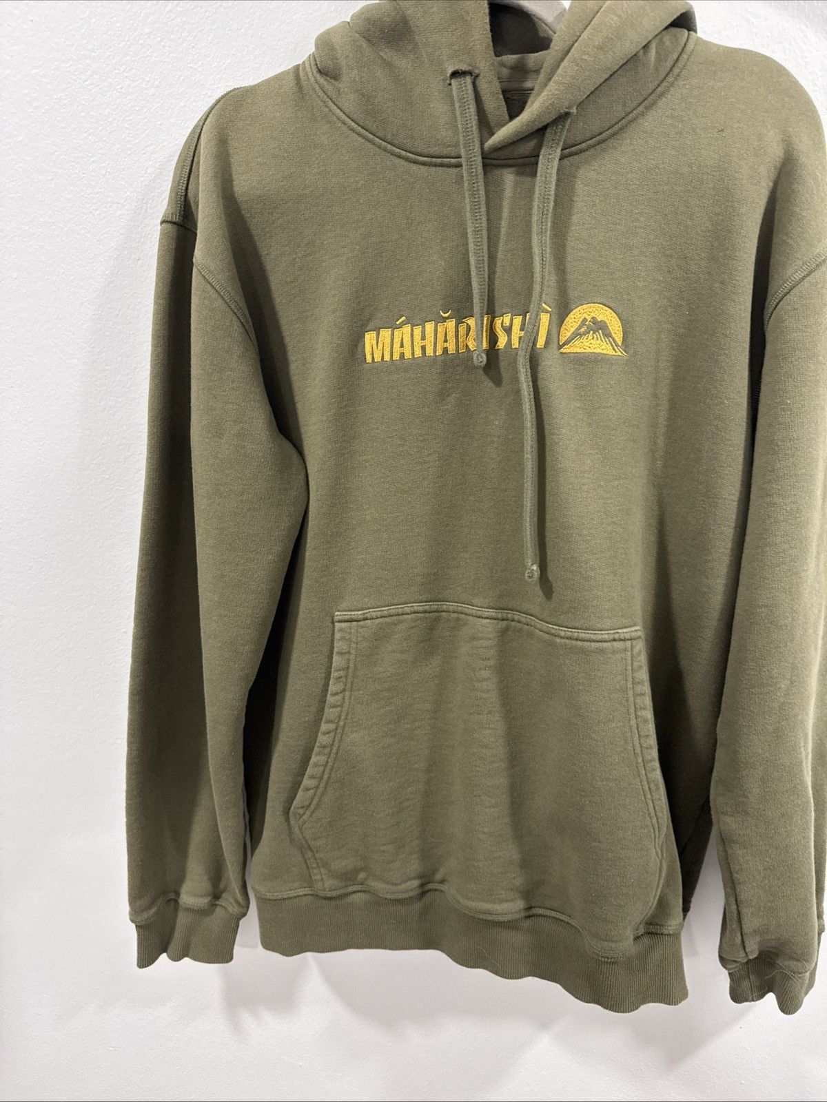 Maharishi Maharishi Gold Tailor Hooded Sweat Rare Embroidered Olive Size US M / EU 48-50 / 2 - 5 Thumbnail