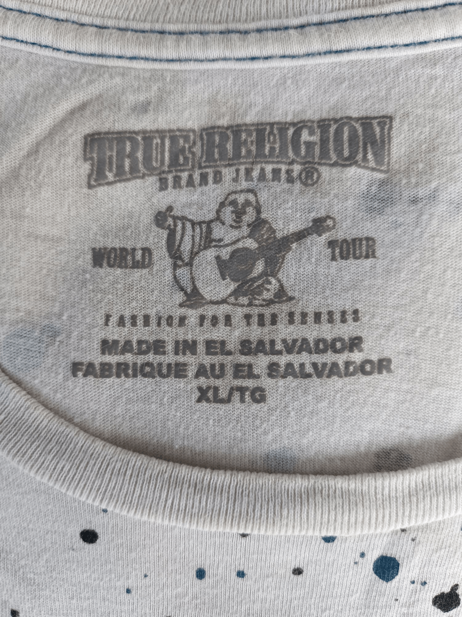 True Religion × Vintage VINTAGE True Religion T Shirt Short Sleeve Tee JT02 Size US XL / EU 56 / 4 - 7 Thumbnail