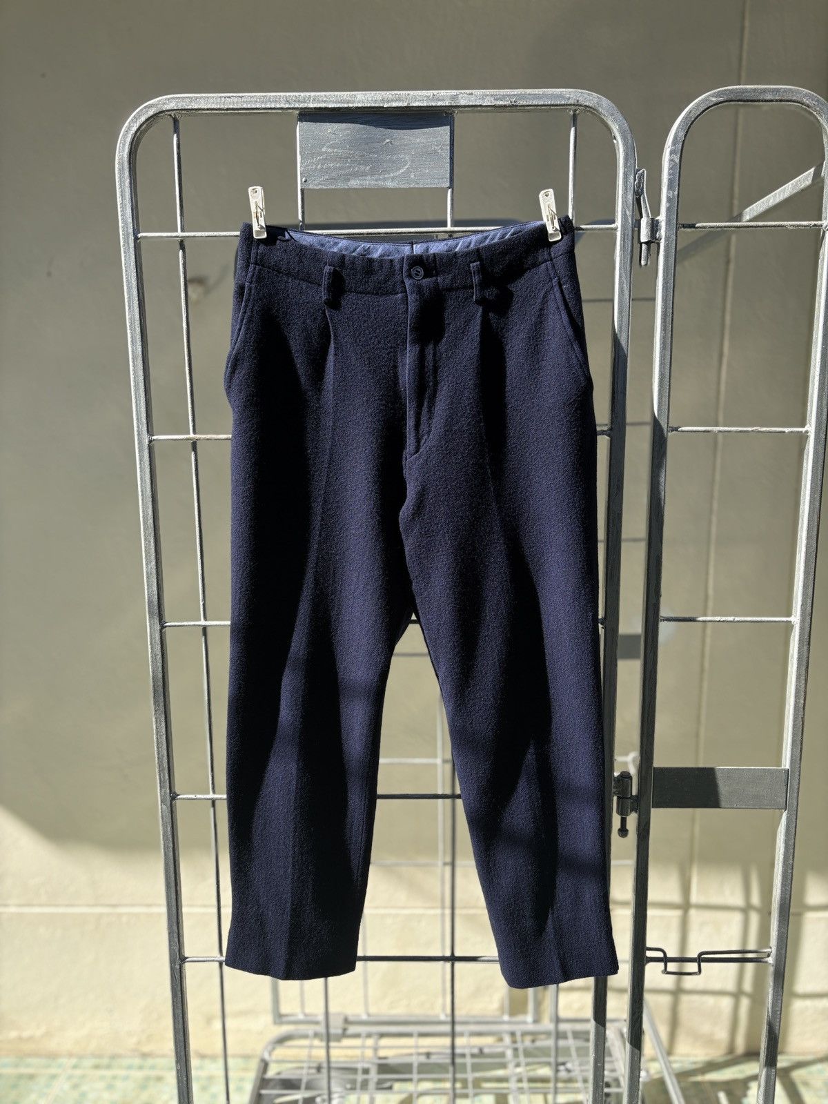 Comme des Garcons Comme des Garcons navy wool pants Size US 29 - 1 Thumbnail