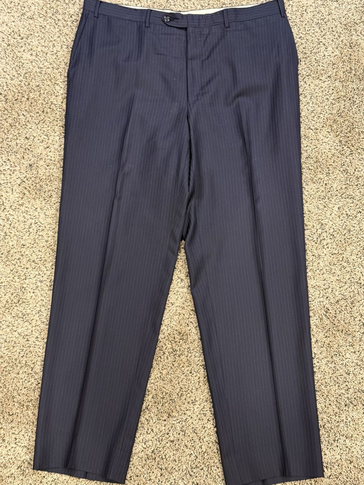 Canali Canali Exclusive Wool and Silk Suit Size 48L - 7 Thumbnail