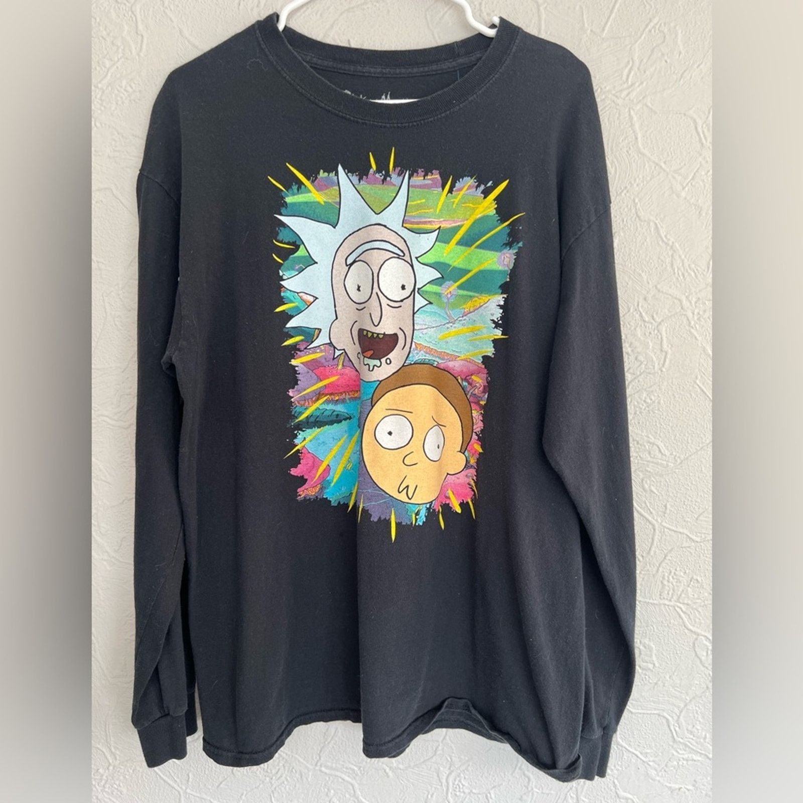 Ripple Junction RICK & MORTY RIPPLE JUNCTION OFFICIAL LONGSLEEVE SHIRT LARGE Size US L / EU 52-54 / 3 - 1 Thumbnail