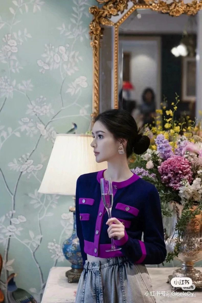 Chanel Chanel 23b pink purple cardigan coat Size XS / US 0-2 / IT 36-38 - 9 Thumbnail