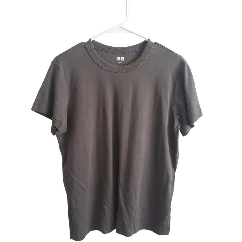 Uniqlo CT669 Uniqlo LadiesGray Short Sleeve T-shirt XL Size XL / US 12-14 / IT 48-50 - 1 Thumbnail