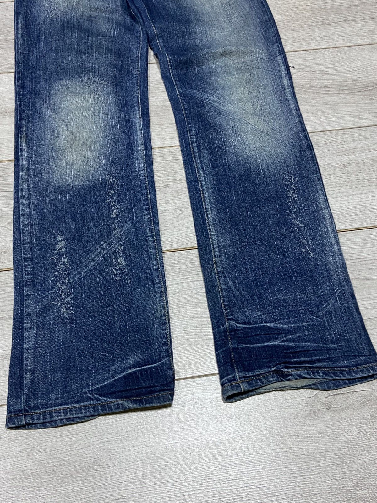 Dolce & Gabbana DOLCE GABBANA vintage denim masters zipper distressed jeans Size US 34 / EU 50 - 6 Thumbnail
