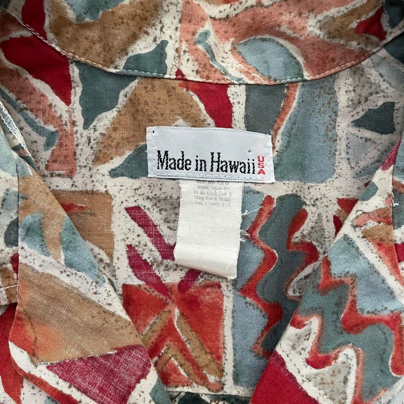 Vintage Vintage Patterned Hawaiian Shirt Size US L / EU 52-54 / 3 - 3 Thumbnail